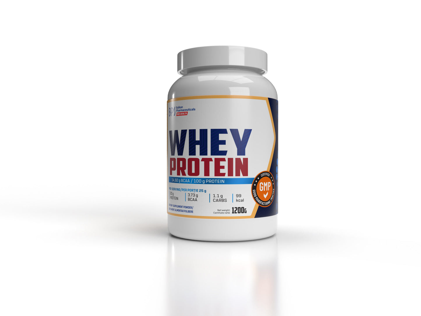 WHEY PROTEIN (CONCENTRATE) 1,2 КГ