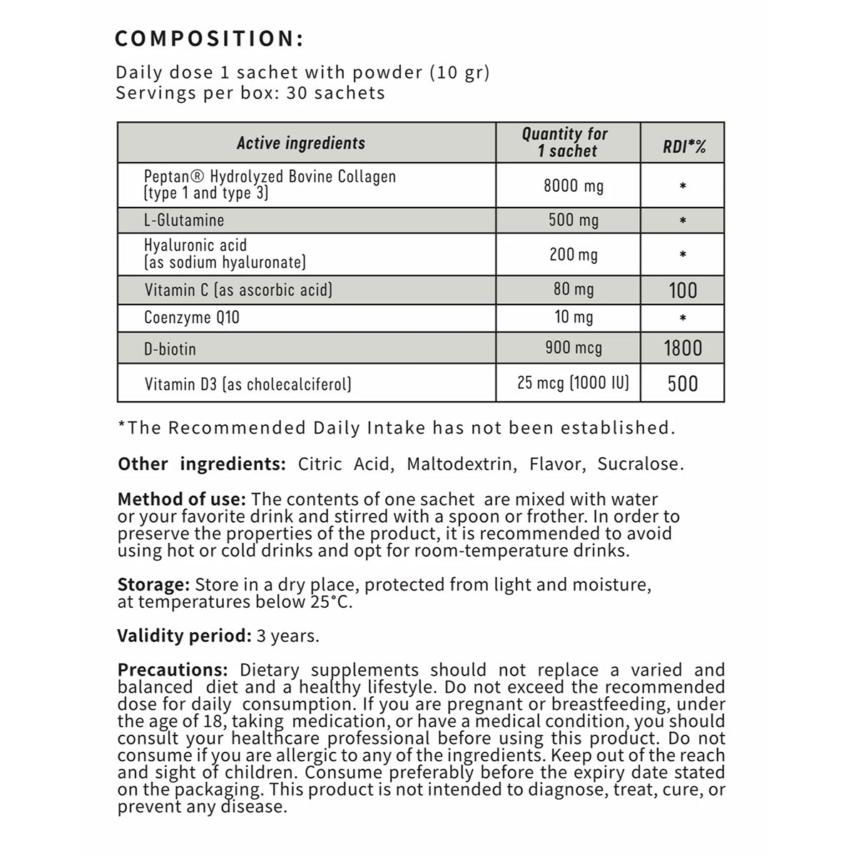 Collagen Beauty Formula ingrediente si beneficii