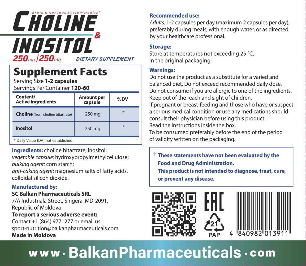 Choline & Inositol