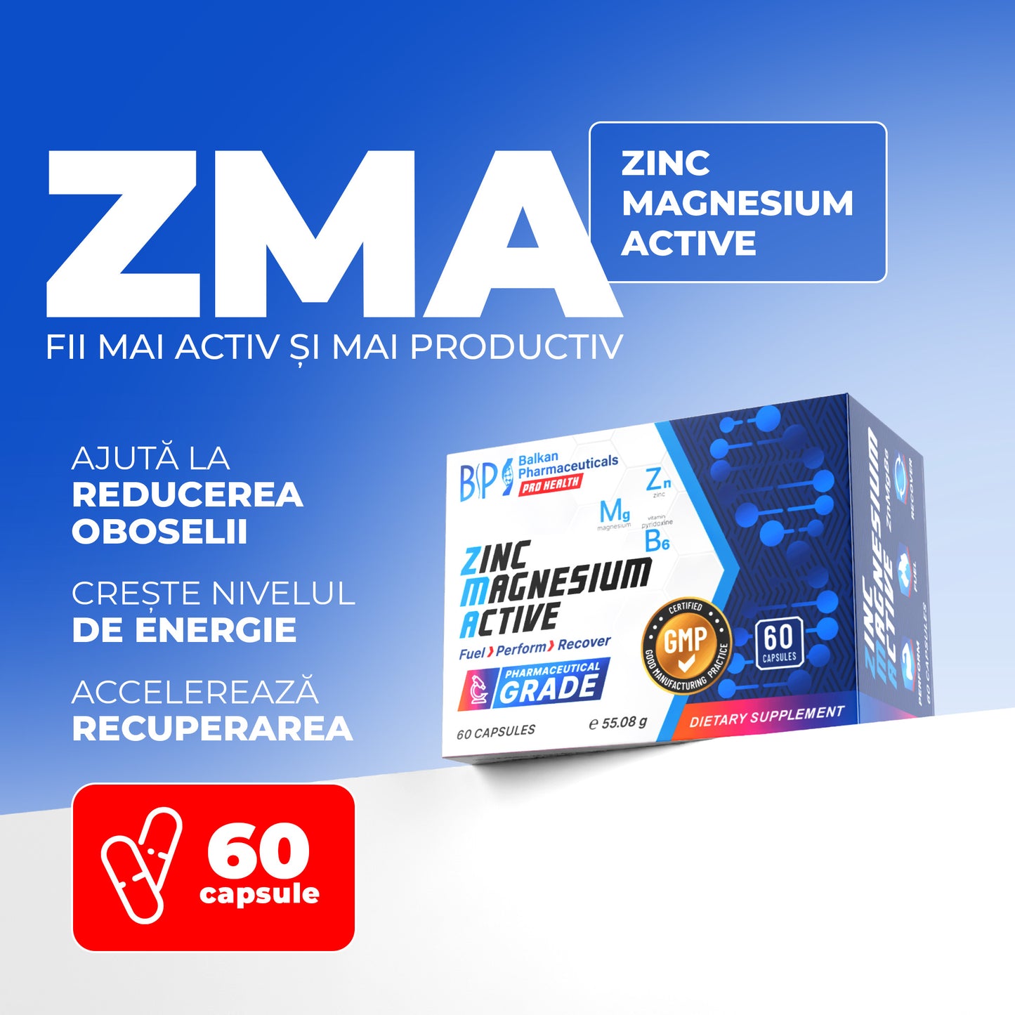 ZMA "Цинк Магний Актив"